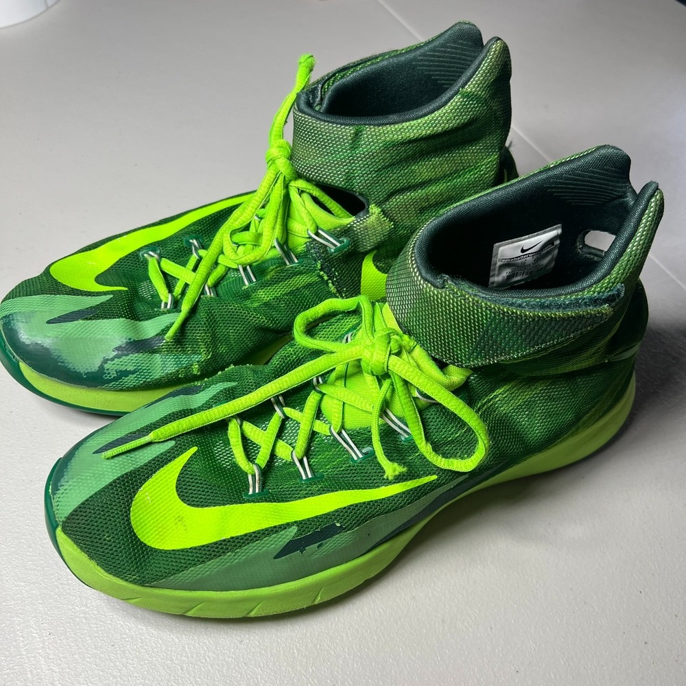 Nike Zoom HyperRev Pine Green Electric Green Mens 11 Basketball Shoes 630913-301
